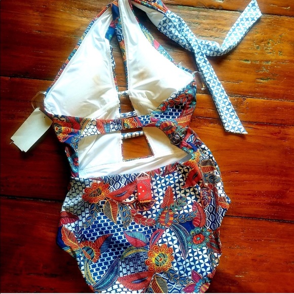 NWT Red Carter Bathing Suit xs - Picture 5 of 5